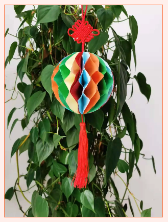 公司开展“喜迎元宵节 巧手做灯笼”运动